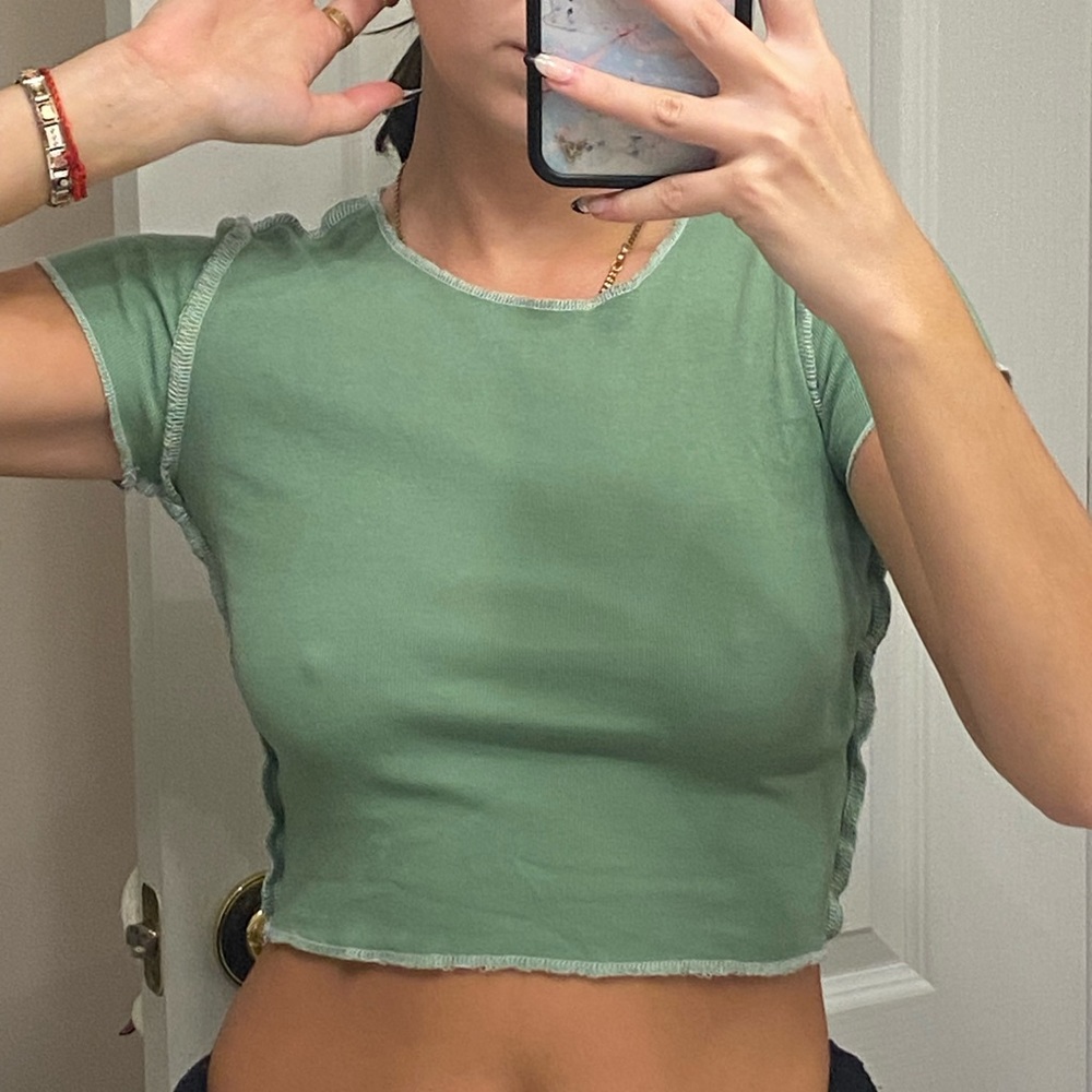 Green Seam Shirt